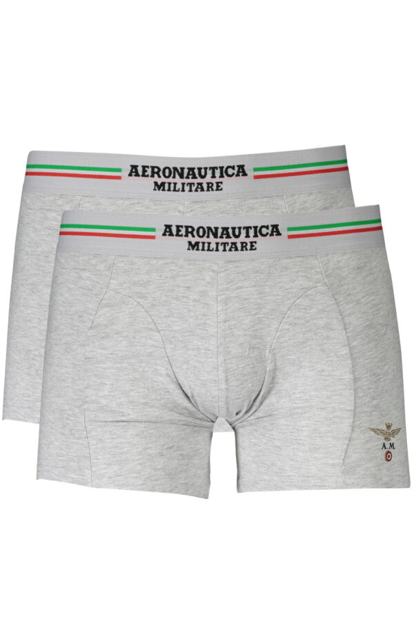 AERONAUTICA MILITARE BOXER UOMO GRIGIO