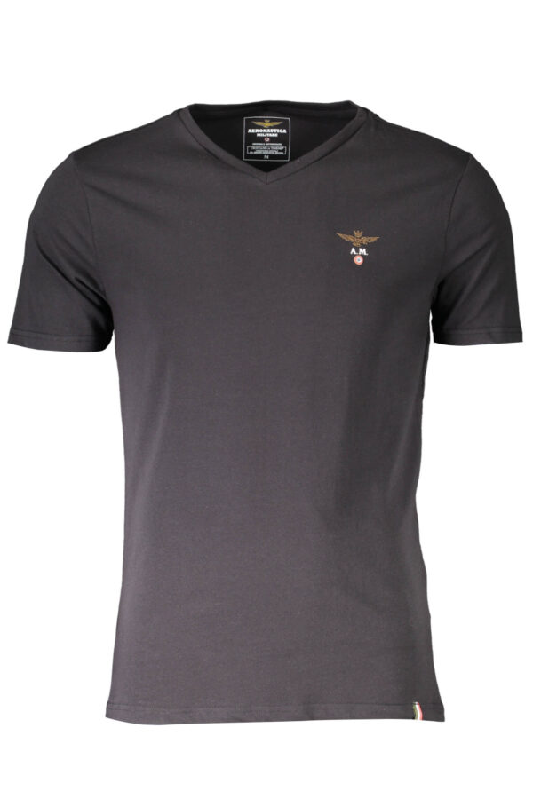 AERONAUTICA MILITARE T-SHIRT ESTERNABILE UOMO NERO