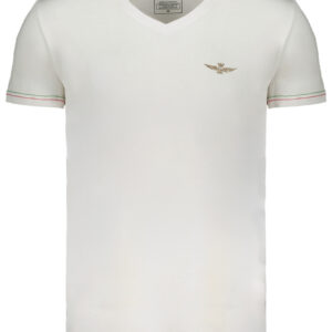 AERONAUTICA MILITARE T-SHIRT MANICHE CORTE UOMO BIANCO