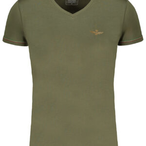 AERONAUTICA MILITARE T-SHIRT MANICHE CORTE UOMO VERDE