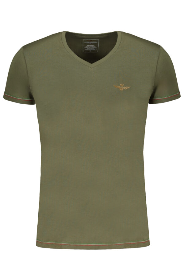 AERONAUTICA MILITARE T-SHIRT MANICHE CORTE UOMO VERDE