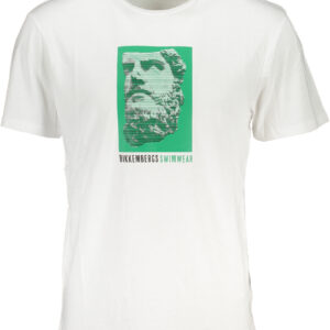 BIKKEMBERGS T-SHIRT MANICHE CORTE UOMO BIANCO