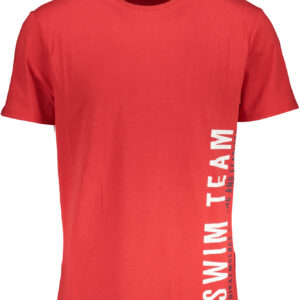 BIKKEMBERGS T-SHIRT MANICHE CORTE UOMO ROSSO