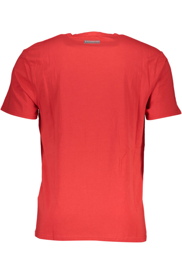 BIKKEMBERGS T-SHIRT MANICHE CORTE UOMO ROSSO - immagine 2