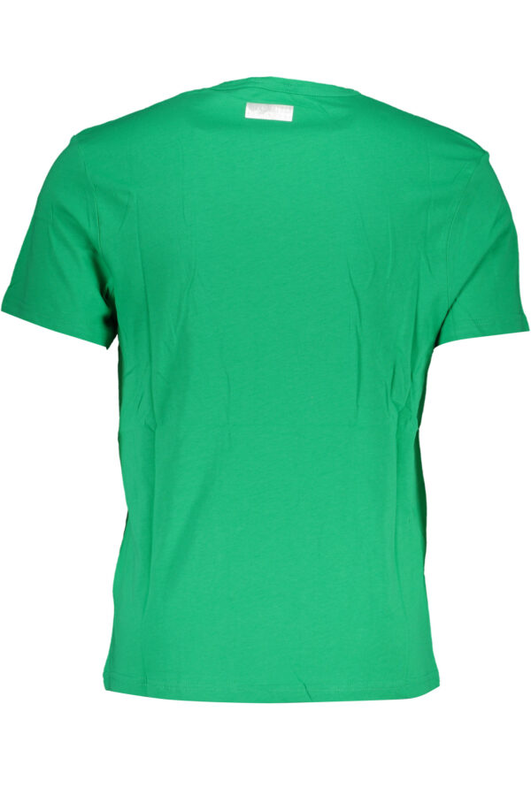 BIKKEMBERGS T-SHIRT MANICHE CORTE UOMO VERDE - immagine 2