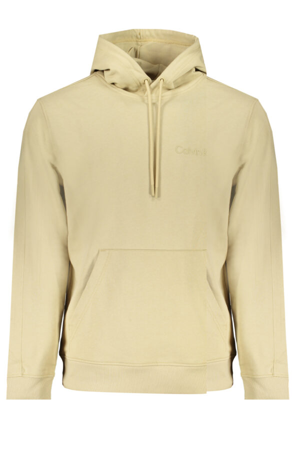 CALVIN KLEIN FELPA SENZA ZIP UOMO BEIGE