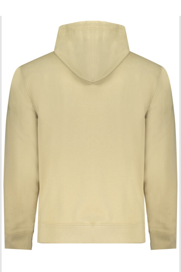 CALVIN KLEIN FELPA SENZA ZIP UOMO BEIGE - immagine 2