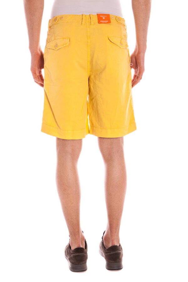 GANT PANTALONE BERMUDA UOMO GIALLO - immagine 2