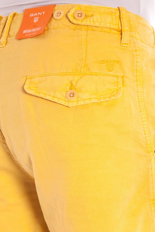 GANT PANTALONE BERMUDA UOMO GIALLO - immagine 3