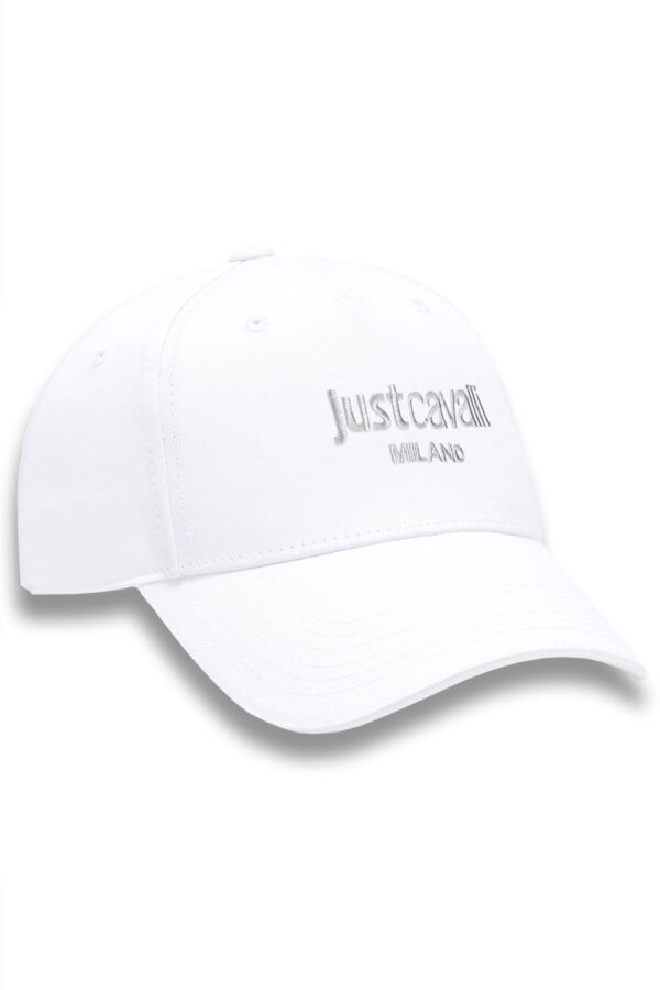 JUST CAVALLI CAPPELLO UOMO BIANCO