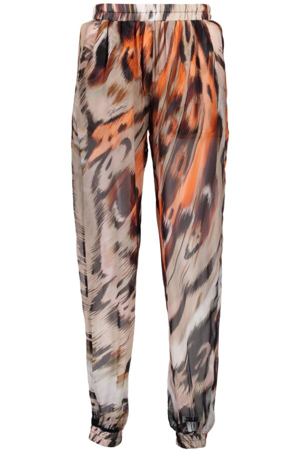 JUST CAVALLI PANTALONE DONNA ARANCIO