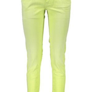 JUST CAVALLI PANTALONE DONNA GIALLO