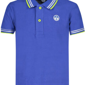 NORTH SAILS POLO MANICHE CORTE BAMBINO BLU