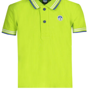 NORTH SAILS POLO MANICHE CORTE BAMBINO VERDE