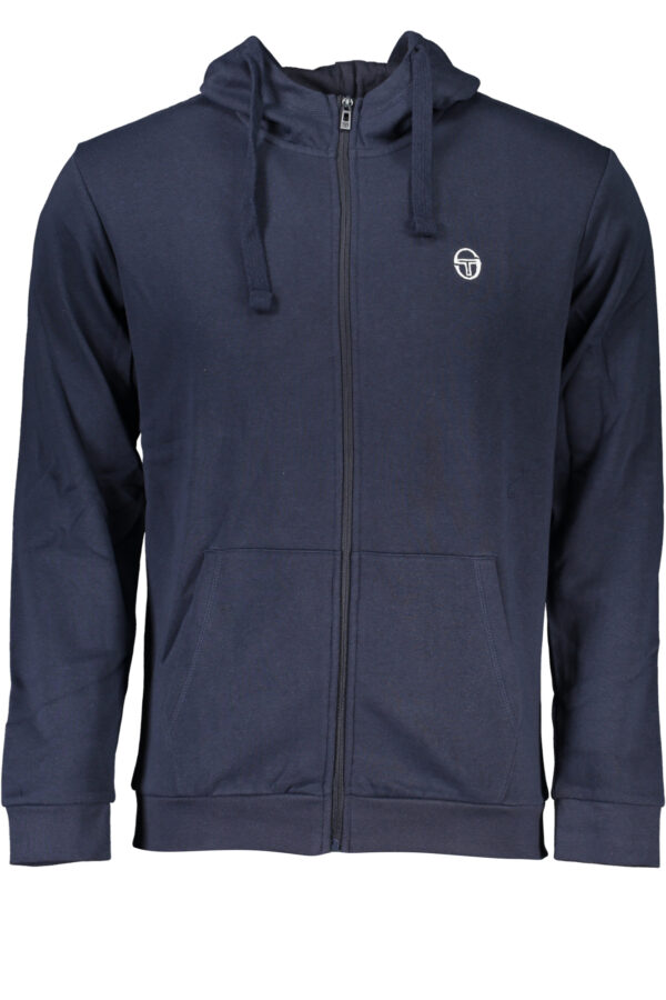 SERGIO TACCHINI FELPA CON ZIP UOMO BLU