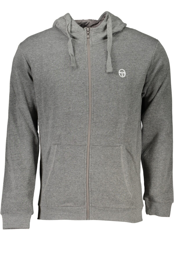 SERGIO TACCHINI FELPA CON ZIP UOMO GRIGIO