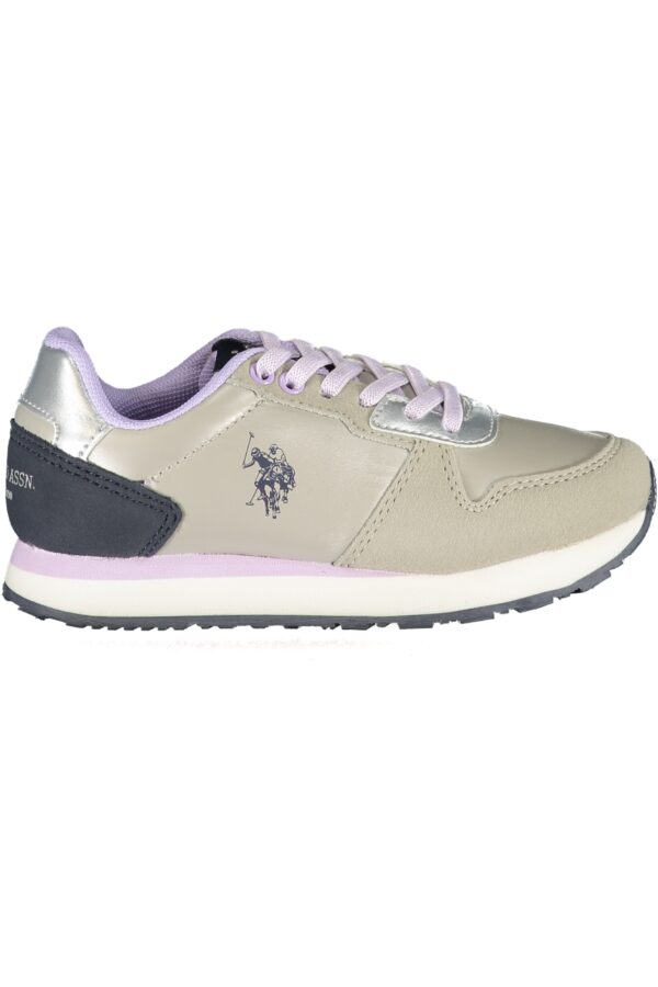 U.S. POLO ASSN. CALZATURA SPORTIVA BAMBINO ARGENTO