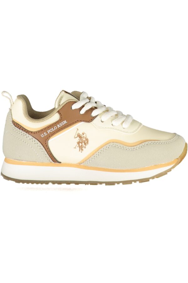 U.S. POLO ASSN. CALZATURA SPORTIVA BAMBINO BEIGE