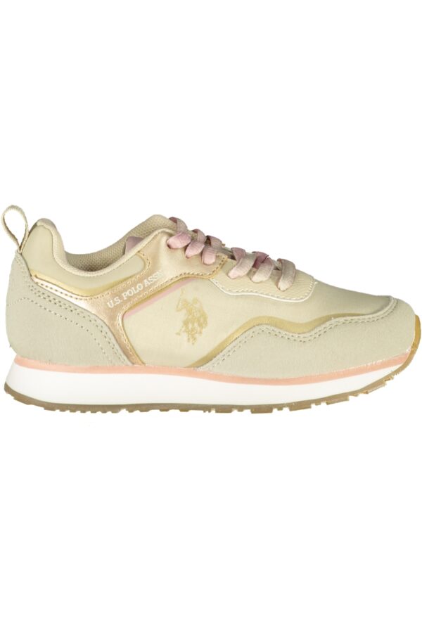 U.S. POLO ASSN. CALZATURA SPORTIVA BAMBINO BEIGE