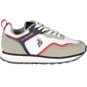 U.S. POLO ASSN. CALZATURA SPORTIVA BAMBINO BIANCO