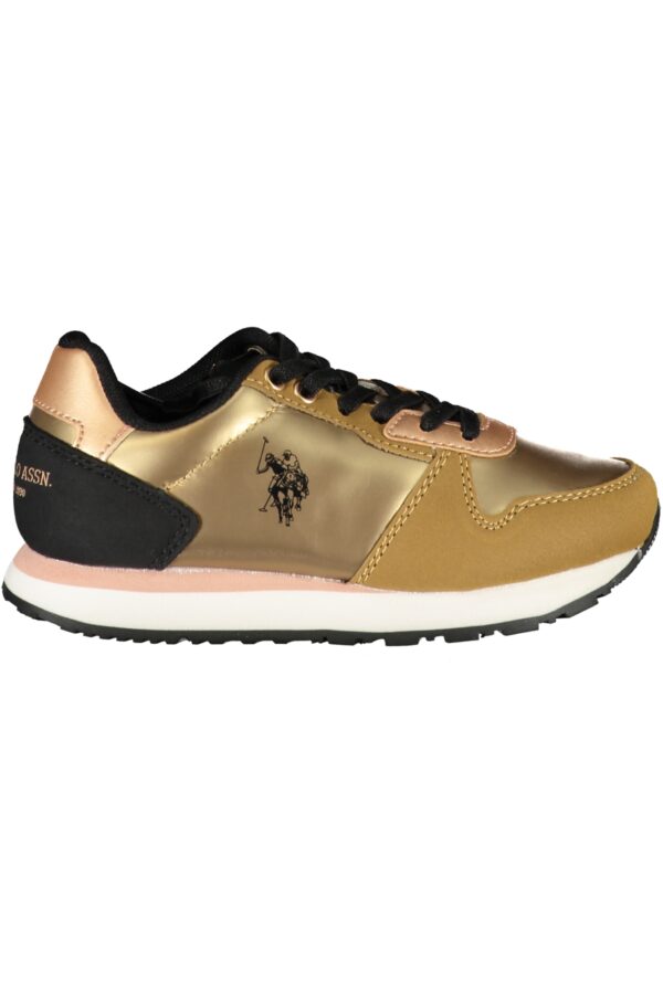 U.S. POLO ASSN. CALZATURA SPORTIVA BAMBINO ORO