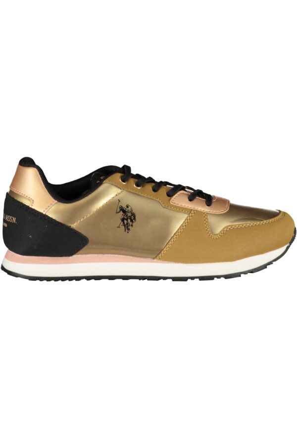 U.S. POLO ASSN. CALZATURA SPORTIVA DONNA ORO